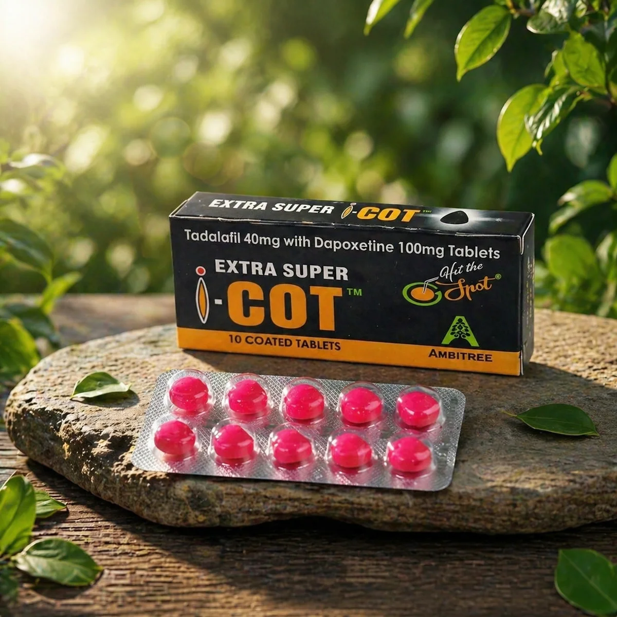 Extra Super I-Cot レッドデビル スーパーウィークエンド錠 勃起力増強&持続時間延長 二重効果合一